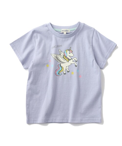 SHOO・LA・RUE（シューラルー）の「◆【110-140cm】GIRLアソートプリントTシャツ（Tシャツ/カットソー・キッズ・アイボリー/ブラック/ライトグリーン/ライトパープル・11/12/13/14）」の17枚目の写真