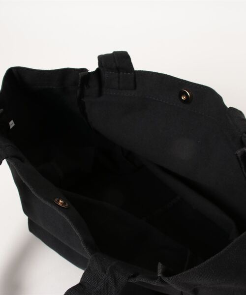 LVEU.（ラブユ.）の「【ZOZOTOWN限定】Ruffle handle canvas bag / ラッフルハンドルキャンバスバッグ（トートバッグ・レディース・ブラック・FREE）」の17枚目の写真