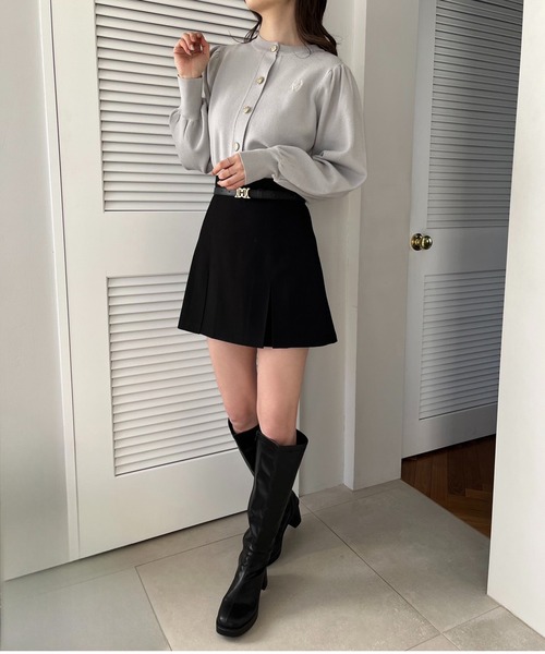 one after another NICE CLAUP(ワンアフターアナザーナイスクラップ)の「オリジナルベルト/ミニスカート 20223SS(スカート・レディース・アイボリー/ブラック/ピンク/ネイビー・FREE)」の11枚目の写真