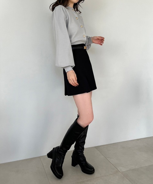 one after another NICE CLAUP(ワンアフターアナザーナイスクラップ)の「オリジナルベルト/ミニスカート 20223SS(スカート・レディース・アイボリー/ブラック/ピンク/ネイビー・FREE)」の13枚目の写真