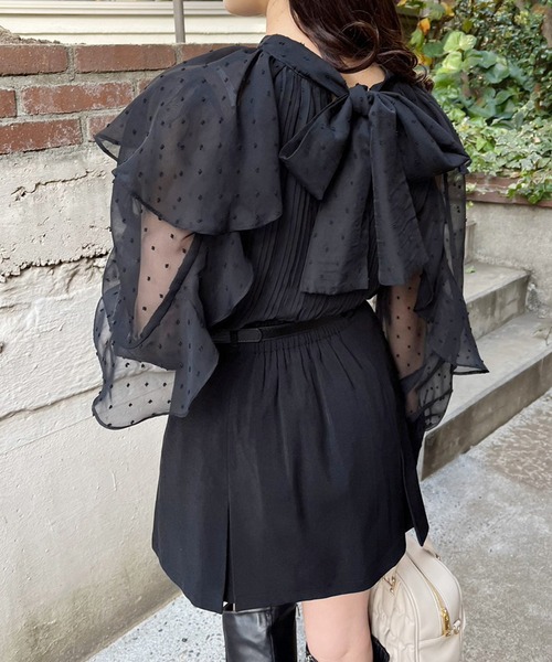 one after another NICE CLAUP(ワンアフターアナザーナイスクラップ)の「オリジナルベルト/ミニスカート 20223SS(スカート・レディース・アイボリー/ブラック/ピンク/ネイビー・FREE)」の18枚目の写真