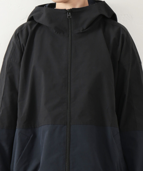 JOURNAL STANDARD LUXE（ジャーナルスタンダード　ラックス）の「メモリータフタ フードブルゾン（ブルゾン・レディース・ブラック/カーキ・SMALL/MEDIUM）」の16枚目の写真