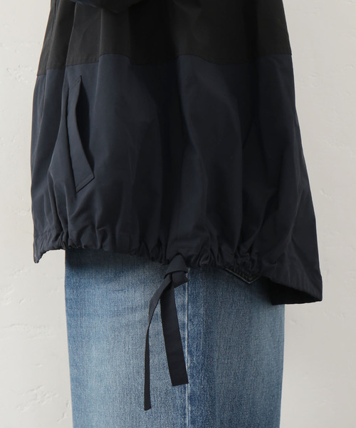 JOURNAL STANDARD LUXE（ジャーナルスタンダード　ラックス）の「メモリータフタ フードブルゾン（ブルゾン・レディース・ブラック/カーキ・SMALL/MEDIUM）」の21枚目の写真