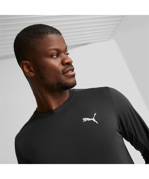 PUMA（プーマ）の「PUMA プーマ メンズ ランニング ラン フェイバリット 長袖 Tシャツ（Tシャツ/カットソー・メンズ・ブラック/ブルー系その他・X-LARGE/XX-LARGE/LARGE/MEDIUM/SMALL/X-SMALL）」の4枚目の写真