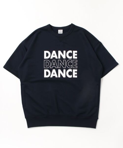 TIGORA（ティゴラ）の「ティゴラ TIGORA クルーネックスウェットTシャツ（Tシャツ/カットソー・メンズ・ホワイト/ネイビー・M/L/LL）」の2枚目の写真