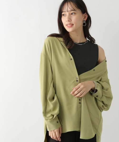セール】イージーケアオーバーシャツ/183384（シャツ/ブラウス