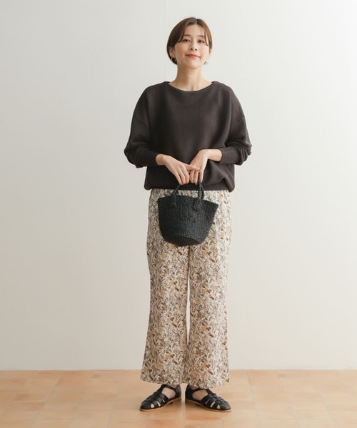URBAN RESEARCH DOORS / アーバンリサーチ ドアーズ コットンボートネックガーターKNIT URBAN RESEARCH DOORS（アーバンリサーチドアーズ）の「コットン