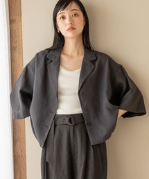 LOWRYS FARM | ノルマンディショートシャツ　191860(シャツ/ブラウス)