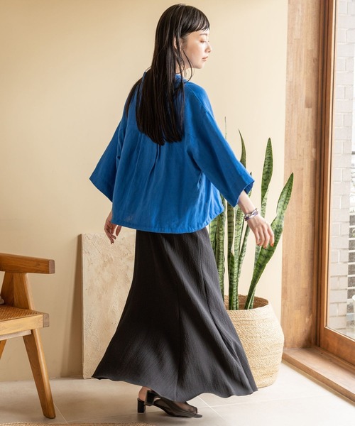 LOWRYS FARM（ローリーズファーム）の「ノルマンディショートシャツ