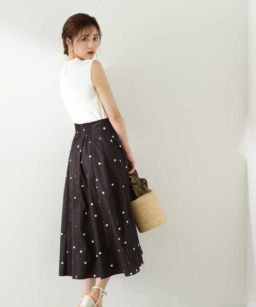 PROPORTION BODY DRESSING（プロポーションボディドレッシング）の「タフタスカート / 1213120407（スカート・レディース・ブラック/ホワイト系その他/ブルー・SMALL/MEDIUM）」の20枚目の写真