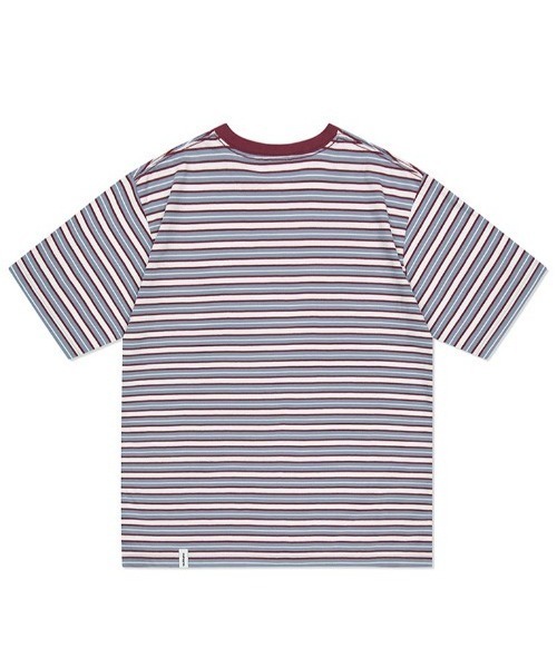 MAHAGRID(マハグリッド)の「『mahagrid/マハグリッド』MGD STRIPED TEE/ボーダー 半袖 カットソー(Tシャツ/カットソー・メンズ・ブルー/グリーン/ブラック・L/M)」の12枚目の写真