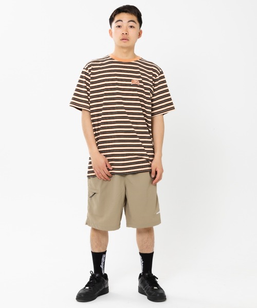 MAHAGRID(マハグリッド)の「『mahagrid/マハグリッド』MGD STRIPED TEE/ボーダー 半袖 カットソー(Tシャツ/カットソー・メンズ・ブルー/グリーン/ブラック・L/M)」の20枚目の写真
