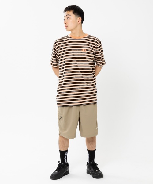 MAHAGRID(マハグリッド)の「『mahagrid/マハグリッド』MGD STRIPED TEE/ボーダー 半袖 カットソー(Tシャツ/カットソー・メンズ・ブルー/グリーン/ブラック・L/M)」の19枚目の写真