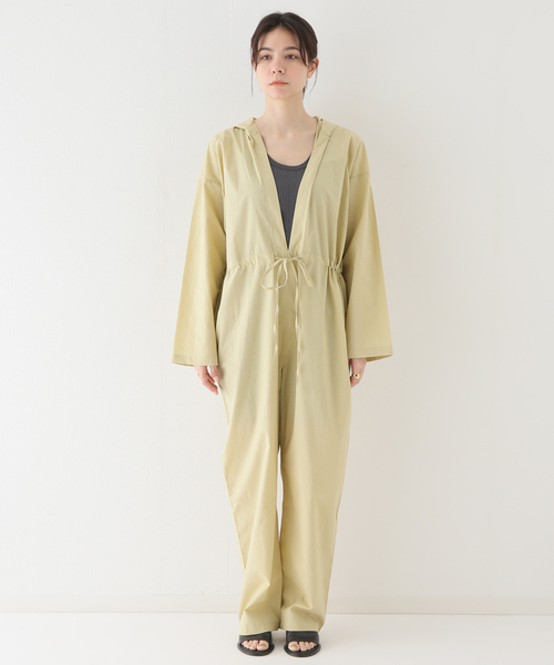 FRAMeWORK（フレームワーク）の「【BASERANGE/ベースレンジ】HUJUI JUMPSUIT（つなぎ/オールインワン・レディース・イエロー・FREE）」の10枚目の写真