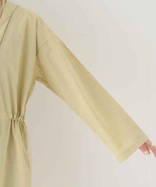 FRAMeWORK（フレームワーク）の「【BASERANGE/ベースレンジ】HUJUI JUMPSUIT（つなぎ/オールインワン・レディース・イエロー・FREE）」の6枚目の写真