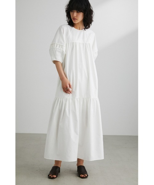 みー様 ワンピース S白 STYLEMIXER（スタイルミキサー）の「半袖ワンピース（ワンピース