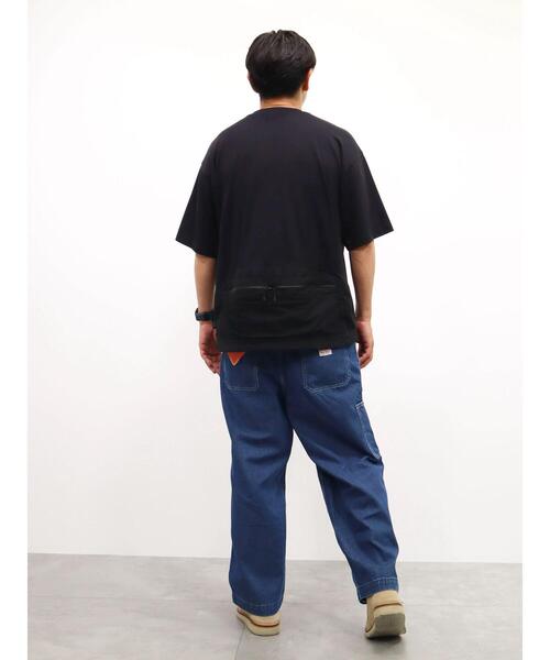 CRAFT STANDARD BOUTIQUE(クラフトスタンダードブティック)の「ナイロン切り替え5/STEE-A(Tシャツ/カットソー・メンズ・オフホワイト/ブラック/オリーブ・M/L/LL)」の19枚目の写真