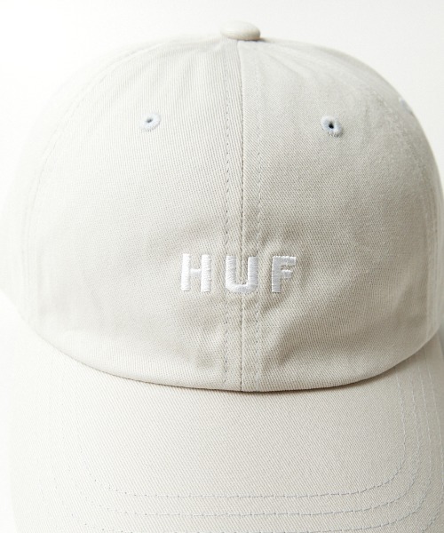 HUF（ハフ）の「[HUF/ハフ] ブランドロゴ刺繍 6パネルキャップ（キャップ・レディース・ブラック/クリーム・ONE SIZE）」の6枚目の写真