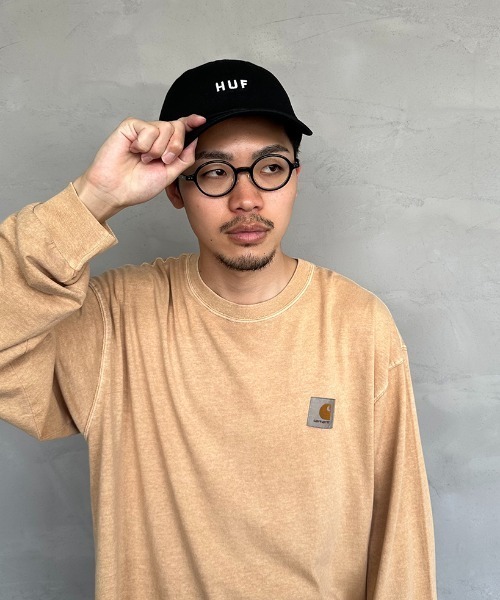HUF（ハフ）の「[HUF/ハフ] ブランドロゴ刺繍 6パネルキャップ（キャップ・レディース・ブラック/クリーム・ONE SIZE）」の15枚目の写真