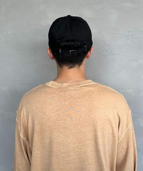 HUF（ハフ）の「[HUF/ハフ] ブランドロゴ刺繍 6パネルキャップ（キャップ・レディース・ブラック/クリーム・ONE SIZE）」の9枚目の写真