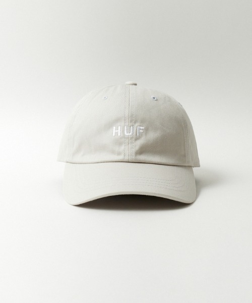 HUF（ハフ）の「[HUF/ハフ] ブランドロゴ刺繍 6パネルキャップ（キャップ・レディース・ブラック/クリーム・ONE SIZE）」の14枚目の写真