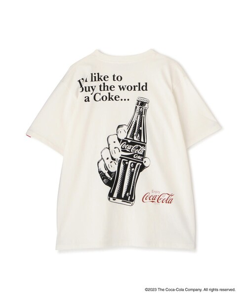 AVIREX(アヴィレックス)の「AVIREX / COKE "70s POP ART" T-SHIRT(Tシャツ/カットソー・メンズ・ホワイト/ブラック・2XL/L/M/XL)」の4枚目の写真
