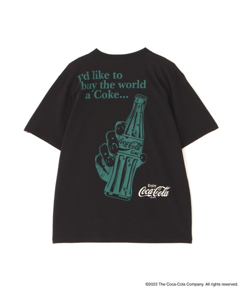AVIREX(アヴィレックス)の「AVIREX / COKE "70s POP ART" T-SHIRT(Tシャツ/カットソー・メンズ・ホワイト/ブラック・2XL/L/M/XL)」の2枚目の写真