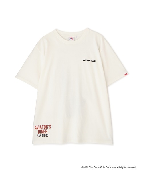AVIREX(アヴィレックス)の「AVIREX / COKE "70s POP ART" T-SHIRT(Tシャツ/カットソー・メンズ・ホワイト/ブラック・2XL/L/M/XL)」の7枚目の写真