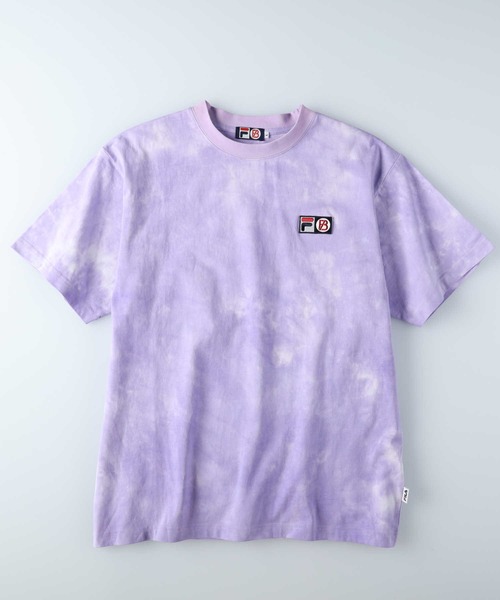 FILA(フィラ)の「【FILA】BFタイダイプリントTシャツ(Tシャツ/カットソー・レディース・パープル/ピンク/ブルー・L/M)」の13枚目の写真