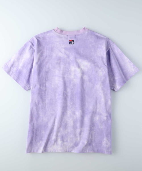 FILA(フィラ)の「【FILA】BFタイダイプリントTシャツ(Tシャツ/カットソー・レディース・パープル/ピンク/ブルー・L/M)」の14枚目の写真