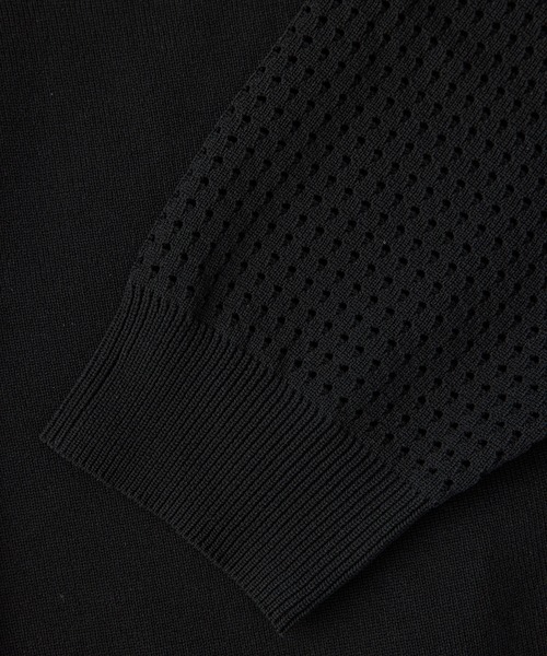 Jayro(ジャイロ)の「超軽量メッシュ切替2WAYカーディガン(カーディガン/ボレロ・レディース・ブラック/パープル/グリーン/キナリ・FREE)」の17枚目の写真