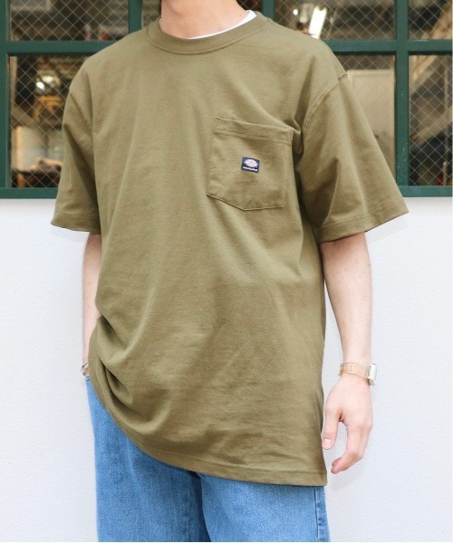 Dickies(ディッキーズ)の「DICKIES SKATEBOARDING/ディッキーズスケートボーディング SB H/W SS POCKET TEEヘビーウェイトSSポケットT-シャツ(Tシャツ/カットソー・メンズ・ブラック/ブラウン/オリーブ/ホワイト・X-LARGE/LARGE/MEDIUM)」の21枚目の写真