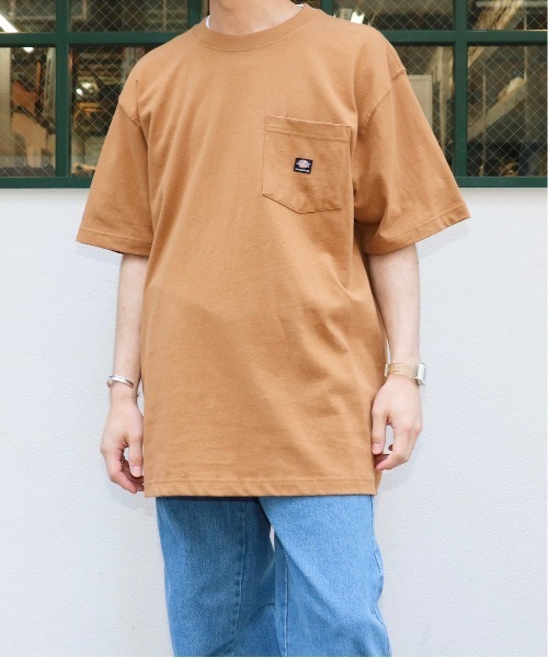 Dickies(ディッキーズ)の「DICKIES SKATEBOARDING/ディッキーズスケートボーディング SB H/W SS POCKET TEEヘビーウェイトSSポケットT-シャツ(Tシャツ/カットソー・メンズ・ブラック/ブラウン/オリーブ/ホワイト・X-LARGE/LARGE/MEDIUM)」の13枚目の写真