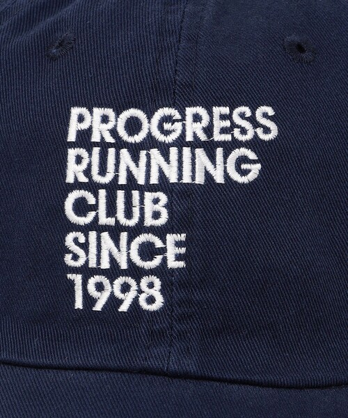SHIPS（シップス）の「PROGRESS RUNNING CLUB:1998 キャップ（キャップ・レディース・ネイビー・ONE SIZE）」の2枚目の写真