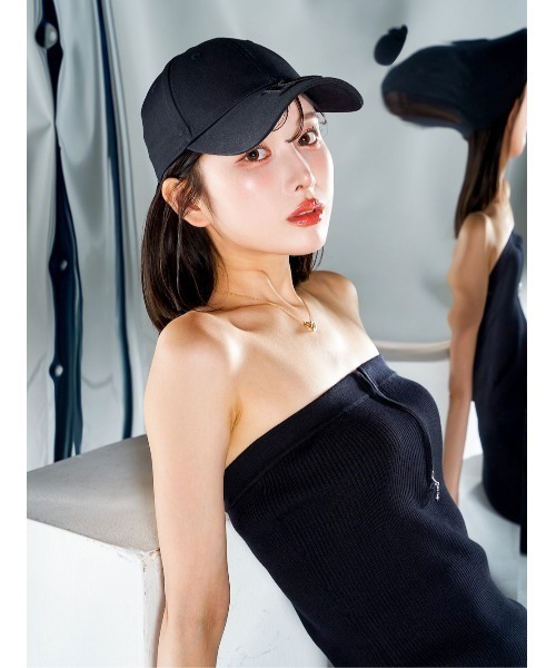 Darich（ダーリッチ）の「ロングブリムロゴキャップ（キャップ
