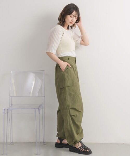 RETRO GIRL(レトロガール)の「【セットアイテム】ラメビスチェ×インナーSET(ニット/セーター・レディース・ホワイト/ブルー/ブラック・FREE)」の9枚目の写真