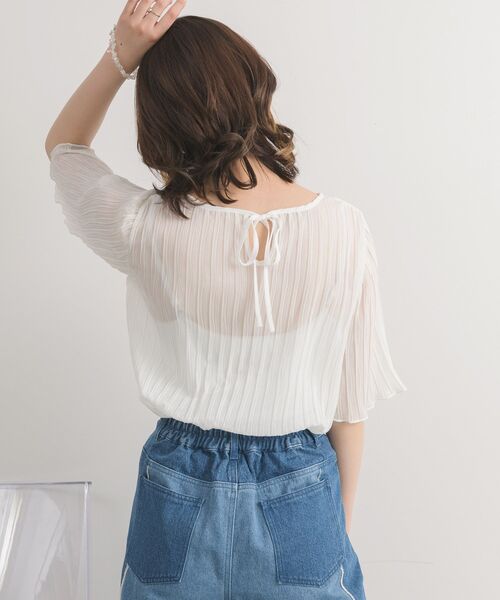 RETRO GIRL(レトロガール)の「【セットアイテム】ラメビスチェ×インナーSET(ニット/セーター・レディース・ホワイト/ブルー/ブラック・FREE)」の18枚目の写真