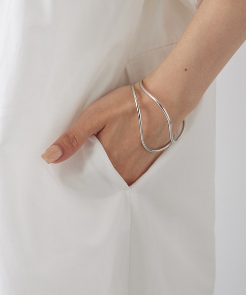 PUAL CE CIN（ピュアルセシン）の「バルーン袖ワンピース（ワンピース・レディース・ベージュ/チャコール/オフホワイト・FREE）」の9枚目の写真