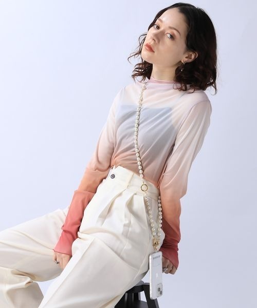 JEANASIS(ジーナシス)の「ボールチェーンスマホショルダ-/907639(スマホグッズ・レディース・ゴールド/ホワイト系その他/シルバー/ブラック系その他/シルバー系その他/クリア・FREE)」の14枚目の写真