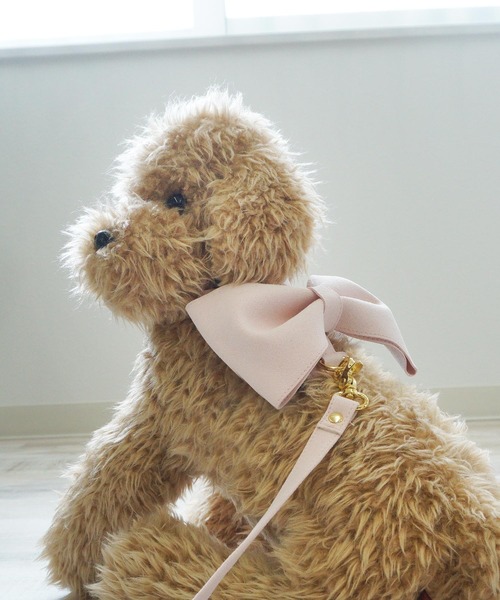 ONEKOSAMA OINUSAMA(オネコサマ)の「ビッグリボン カラー 首輪(リード/ハーネス/首輪・メンズ・ライトブルー/ピンク・M/S)」の17枚目の写真