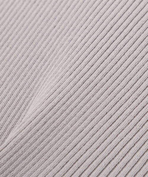 PROPORTION BODY DRESSING（プロポーションボディドレッシング）の「ニットドッキングラインフラワーワンピース / 1213240601（ワンピース・レディース・ホワイト/ダークグレー/グレー・MEDIUM/SMALL）」の8枚目の写真