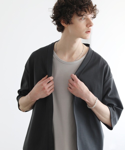 ポンチ5分袖カーディガン（カーディガン/ボレロ）｜ASTRONOMY