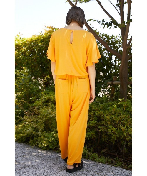 ブラウン オールインワン セール】[2025 SUMMER COLLECTION][低身長/高身長サイズ有