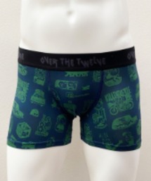 OVER THE TWELVE（オーバーザトゥウェルブ）の「OVER THE TWELVE/オーバーザトェルブ/Ott Works×yuzzleインクジェット"KILL THE KETLLE "柄BOXER（ボクサーパンツ）」