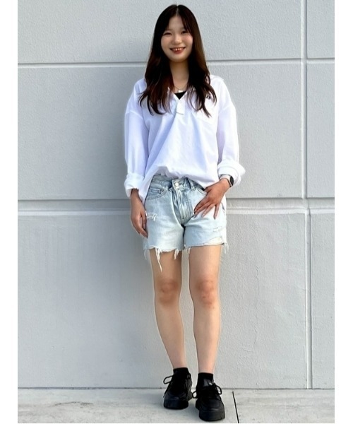 GAP（ギャップ）の「Gapロゴ オックスフォード プルオーバーシャツ（シャツ/ブラウス・メンズ・ブラック/ホワイト/ライトブルー・XL/S/M/L/XS）」の14枚目の写真