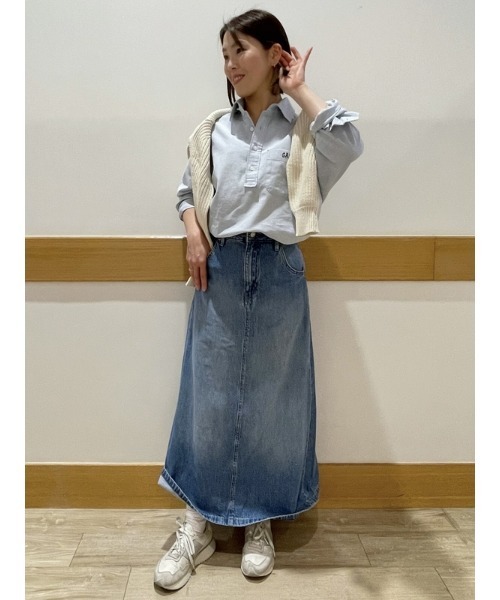 GAP（ギャップ）の「Gapロゴ オックスフォード プルオーバーシャツ（シャツ/ブラウス・メンズ・ブラック/ホワイト/ライトブルー・XL/S/M/L/XS）」の17枚目の写真