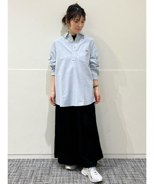 GAP（ギャップ）の「Gapロゴ オックスフォード プルオーバーシャツ（シャツ/ブラウス・メンズ・ブラック/ホワイト/ライトブルー・XL/S/M/L/XS）」の18枚目の写真