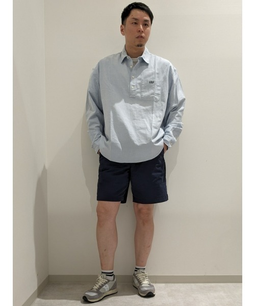 GAP（ギャップ）の「Gapロゴ オックスフォード プルオーバーシャツ（シャツ/ブラウス・メンズ・ブラック/ホワイト/ライトブルー・XL/S/M/L/XS）」の19枚目の写真