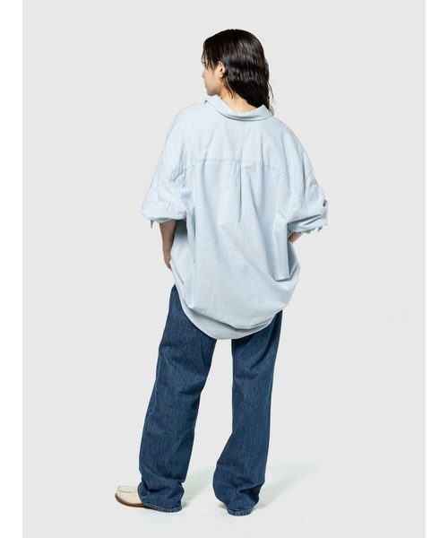 GAP（ギャップ）の「Gapロゴ オックスフォード プルオーバーシャツ（シャツ/ブラウス・メンズ・ブラック/ホワイト/ライトブルー・XL/S/M/L/XS）」の6枚目の写真