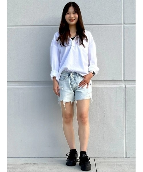 GAP（ギャップ）の「Gapロゴ オックスフォード プルオーバーシャツ（シャツ/ブラウス・メンズ・ブラック/ホワイト/ライトブルー・XL/S/M/L/XS）」の21枚目の写真